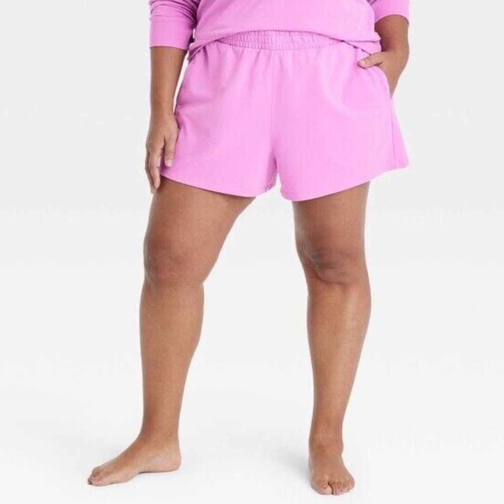 Women's French Terry Shorts 3.5" - All In Motion™ Purple Size XS